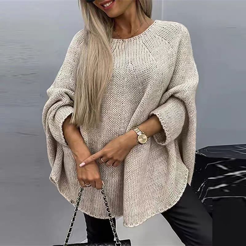 Le Pull Cape en Tricot