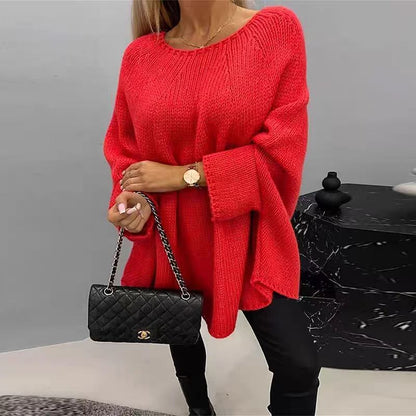 Le Pull Cape en Tricot