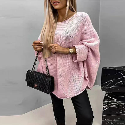 Le Pull Cape en Tricot