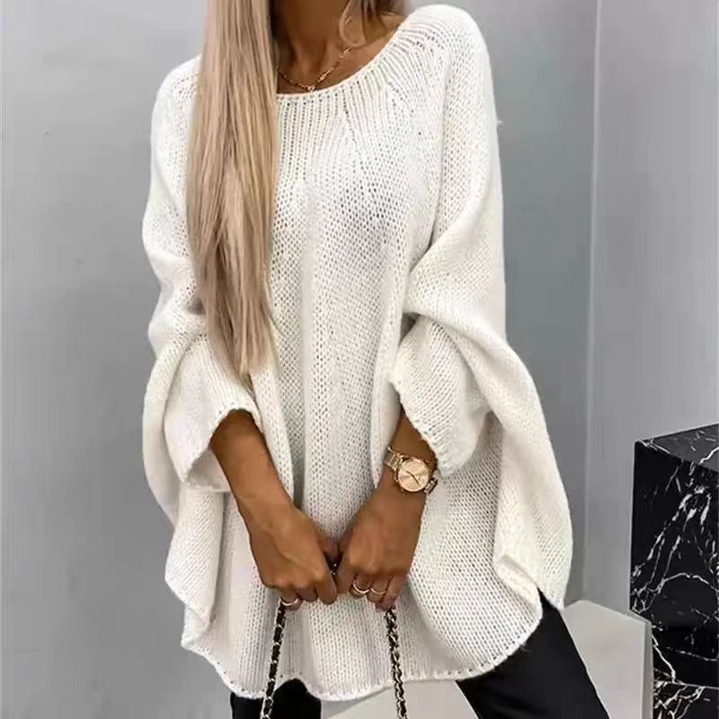 Le Pull Cape en Tricot